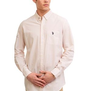 Polo Ralph Lauren Pink “Big Shirt” 100% Cotton Button Down Size XL